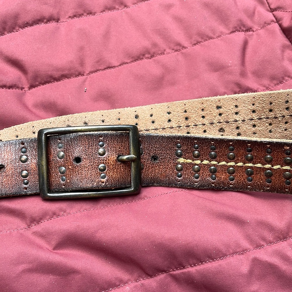 AE Womens leather belt